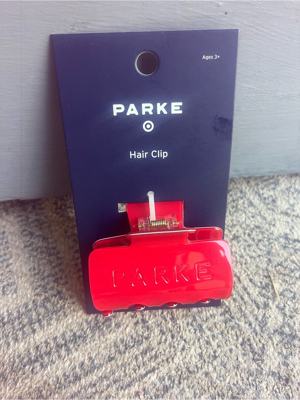 PARKE Target Red Hair Claw Clip